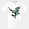 V-Neck Heavy Cotton 100% T-Shirt Thumbnail