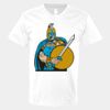 V-Neck Heavy Cotton 100% T-Shirt Thumbnail