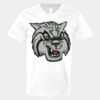 V-Neck Heavy Cotton 100% T-Shirt Thumbnail