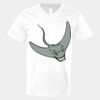 V-Neck Heavy Cotton 100% T-Shirt Thumbnail