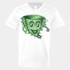 V-Neck Heavy Cotton 100% T-Shirt Thumbnail
