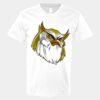V-Neck Heavy Cotton 100% T-Shirt Thumbnail
