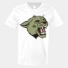 V-Neck Heavy Cotton 100% T-Shirt Thumbnail