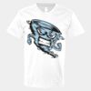 V-Neck Heavy Cotton 100% T-Shirt Thumbnail