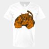 V-Neck Heavy Cotton 100% T-Shirt Thumbnail