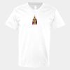 V-Neck Heavy Cotton 100% T-Shirt Thumbnail