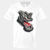 V-Neck Heavy Cotton 100% T-Shirt Thumbnail