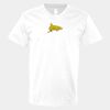 V-Neck Heavy Cotton 100% T-Shirt Thumbnail