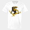 V-Neck Heavy Cotton 100% T-Shirt Thumbnail