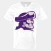 V-Neck Heavy Cotton 100% T-Shirt Thumbnail