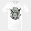 V-Neck Heavy Cotton 100% T-Shirt Thumbnail