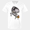 V-Neck Heavy Cotton 100% T-Shirt Thumbnail