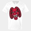 V-Neck Heavy Cotton 100% T-Shirt Thumbnail