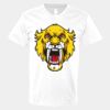 V-Neck Heavy Cotton 100% T-Shirt Thumbnail