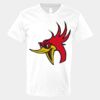 V-Neck Heavy Cotton 100% T-Shirt Thumbnail