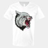 V-Neck Heavy Cotton 100% T-Shirt Thumbnail