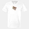 V-Neck Heavy Cotton 100% T-Shirt Thumbnail