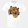 V-Neck Heavy Cotton 100% T-Shirt Thumbnail