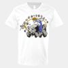 V-Neck Heavy Cotton 100% T-Shirt Thumbnail