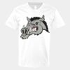 V-Neck Heavy Cotton 100% T-Shirt Thumbnail