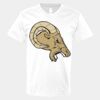 V-Neck Heavy Cotton 100% T-Shirt Thumbnail
