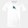 V-Neck Heavy Cotton 100% T-Shirt Thumbnail