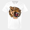 V-Neck Heavy Cotton 100% T-Shirt Thumbnail