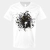 V-Neck Heavy Cotton 100% T-Shirt Thumbnail