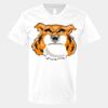 V-Neck Heavy Cotton 100% T-Shirt Thumbnail