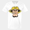 V-Neck Heavy Cotton 100% T-Shirt Thumbnail