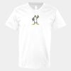 V-Neck Heavy Cotton 100% T-Shirt Thumbnail