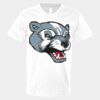 V-Neck Heavy Cotton 100% T-Shirt Thumbnail