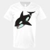 V-Neck Heavy Cotton 100% T-Shirt Thumbnail