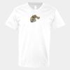 V-Neck Heavy Cotton 100% T-Shirt Thumbnail