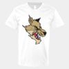 V-Neck Heavy Cotton 100% T-Shirt Thumbnail