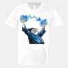 V-Neck Heavy Cotton 100% T-Shirt Thumbnail