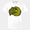 V-Neck Heavy Cotton 100% T-Shirt Thumbnail