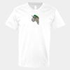 V-Neck Heavy Cotton 100% T-Shirt Thumbnail