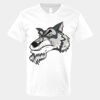 V-Neck Heavy Cotton 100% T-Shirt Thumbnail