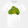 V-Neck Heavy Cotton 100% T-Shirt Thumbnail