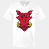 V-Neck Heavy Cotton 100% T-Shirt Thumbnail