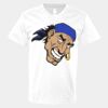 V-Neck Heavy Cotton 100% T-Shirt Thumbnail