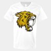 V-Neck Heavy Cotton 100% T-Shirt Thumbnail