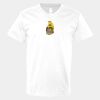 V-Neck Heavy Cotton 100% T-Shirt Thumbnail