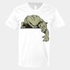 V-Neck Heavy Cotton 100% T-Shirt Thumbnail