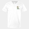 V-Neck Heavy Cotton 100% T-Shirt Thumbnail