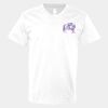 V-Neck Heavy Cotton 100% T-Shirt Thumbnail