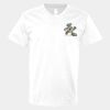 V-Neck Heavy Cotton 100% T-Shirt Thumbnail