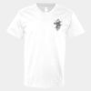 V-Neck Heavy Cotton 100% T-Shirt Thumbnail