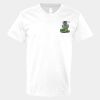 V-Neck Heavy Cotton 100% T-Shirt Thumbnail